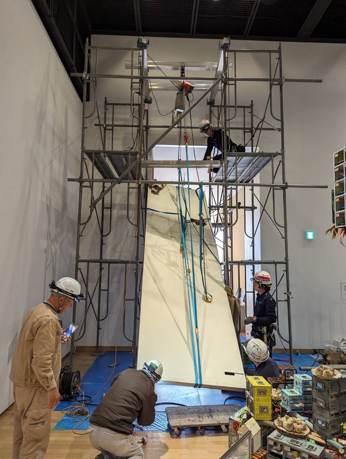 岡本太郎美術館 防火扉交換工事の写真